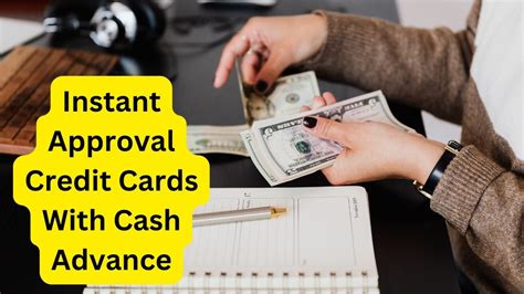 credit cards with cash advance options.